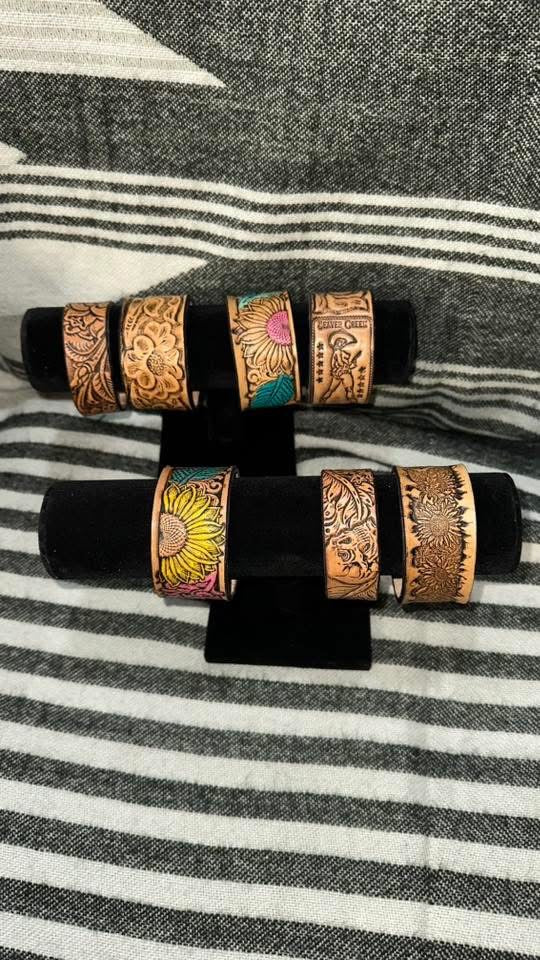 Leather Cuff Bracelets