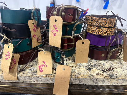 Harness Leather Belt